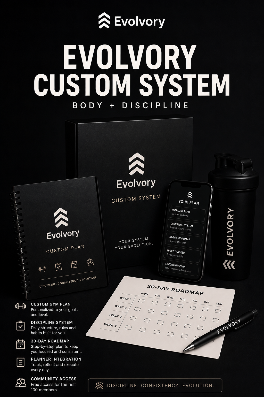Evolvory Custom System (Body + Discipline)
