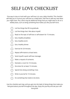 Evolvory - Self Love Planner Canva A4