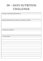 Evolvory - Nutrition Planner  A4