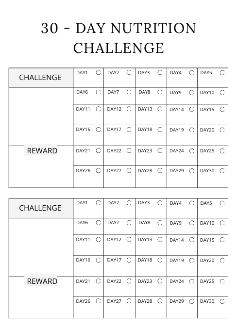 Evolvory - Nutrition Planner  A4