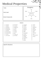 Evolvory - Herbs and Essential Oils Planner
