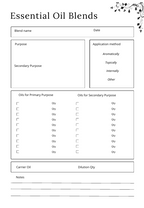 Evolvory - Herbs and Essential Oils Planner