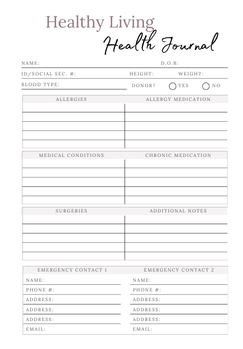 Evolvory - Healthy Living Journal