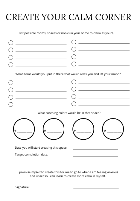 Evolvory - Calming Your Mind Journal