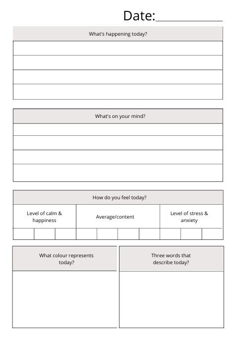 Evolvory - Calming Your Mind Journal