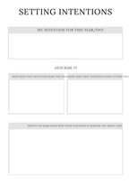 Evolvory - Law of Attraction Planner Canva