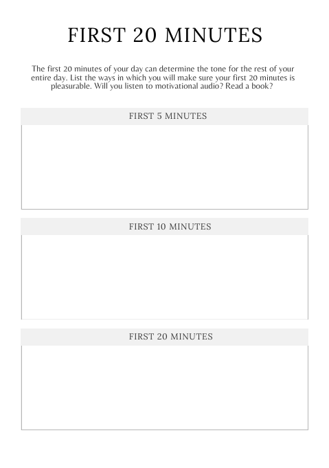 Evolvory - Law of Attraction Planner Canva