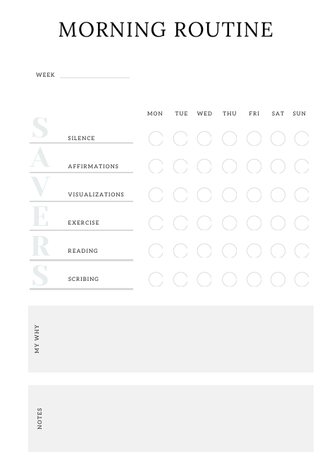 Evolvory - Law of Attraction Planner Canva