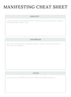 Evolvory - Law of Attraction Planner Canva