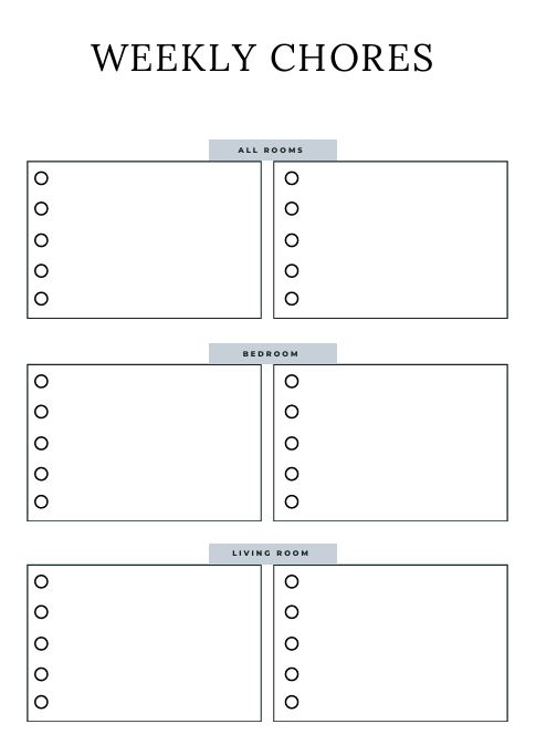 Evolvory - Decluttering & Cleaning Planner