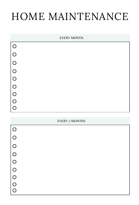 Evolvory - Decluttering & Cleaning Planner