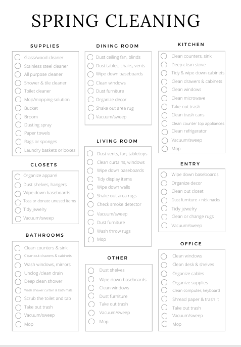 Evolvory - Decluttering & Cleaning Planner