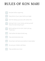 Evolvory - Decluttering & Cleaning Planner