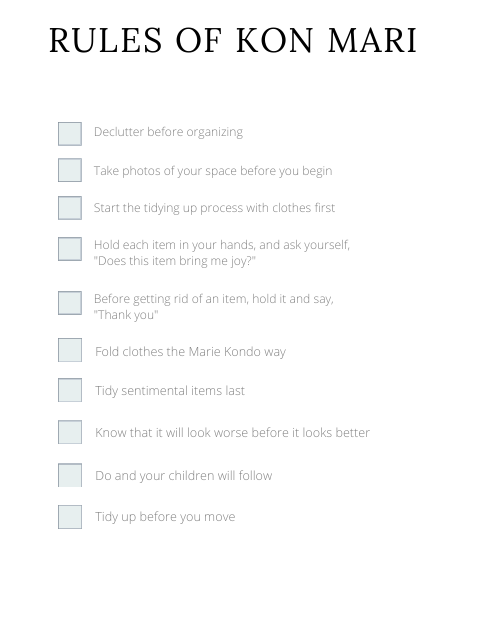 Evolvory - Decluttering & Cleaning Planner