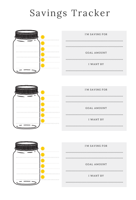 Evolvory - Savings Trackers