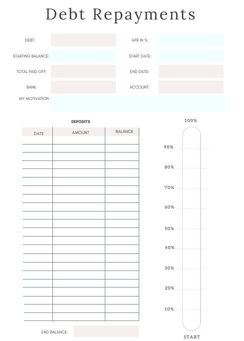 Evolvory - Debt Trackers