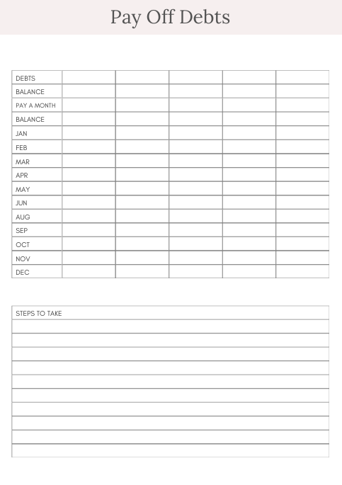 Evolvory - Debt Trackers