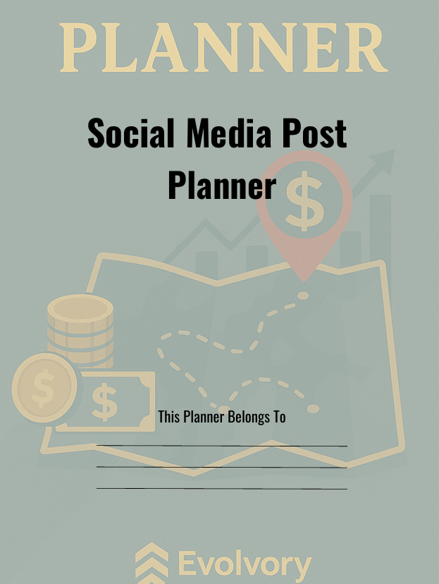 Evolvory - Social Media Monthly Post Planner