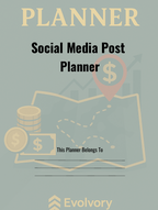 Evolvory - Social Media Monthly Post Planner