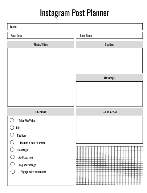 Evolvory - Social Media Monthly Post Planner